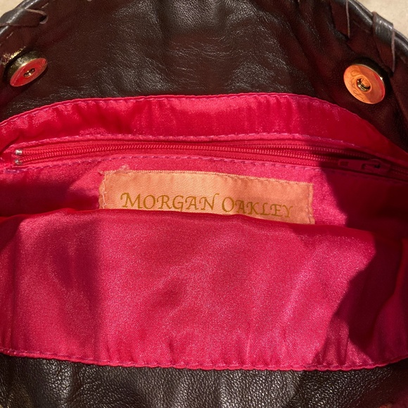 Morgan Oakley Leather Clutch - Picture 3 of 3